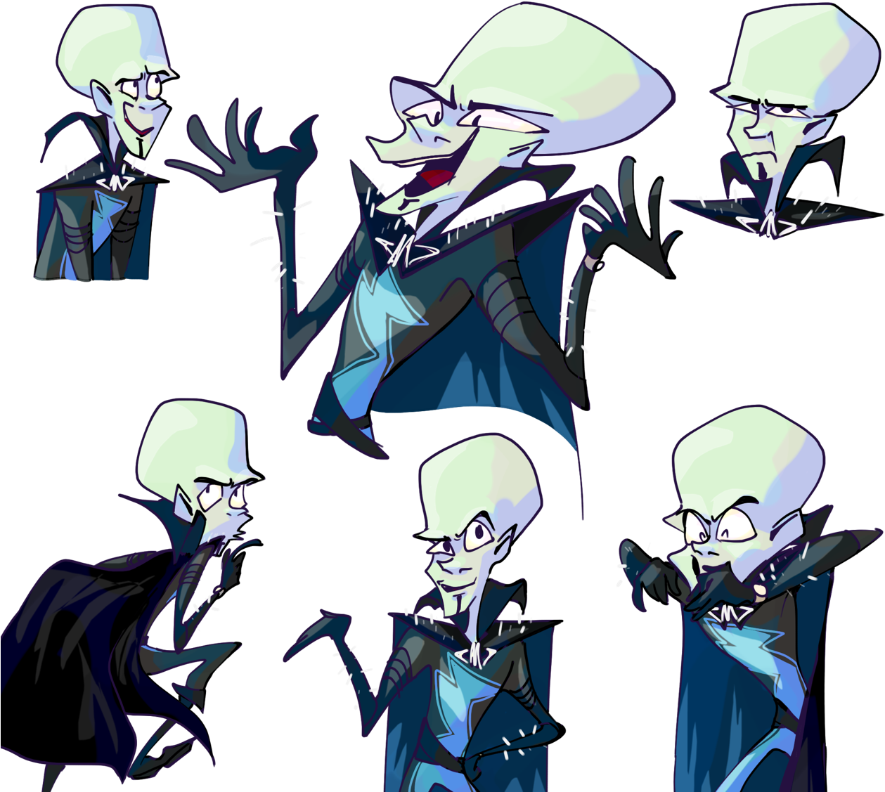 Iee-kee Megamind Fanart - Megamind Fanart (1280x1158), Png Download