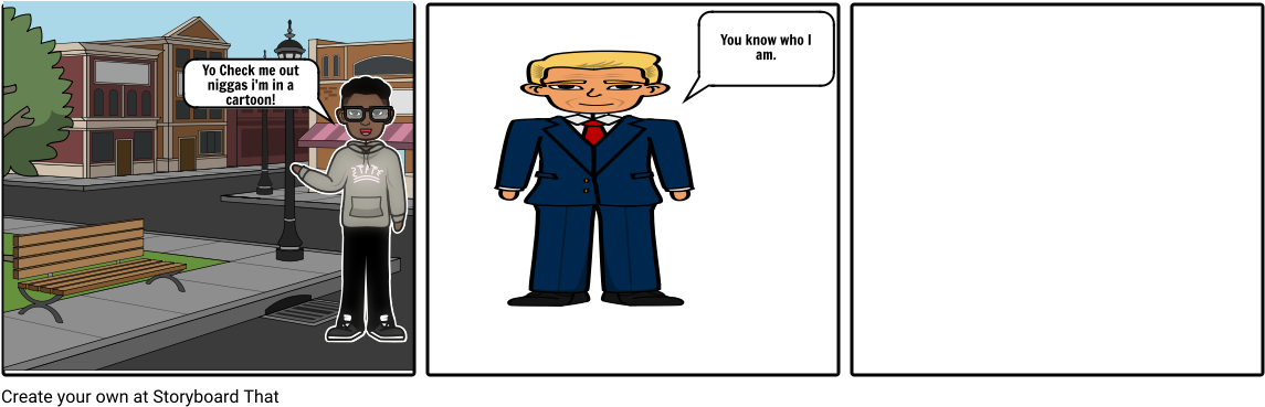 My First Stupid Edgy Storyboard - University (1164x385), Png Download