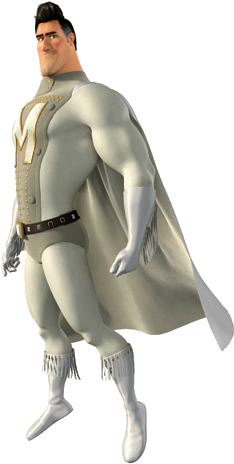 Png Megamente - Metro Man Megamind (290x490), Png Download