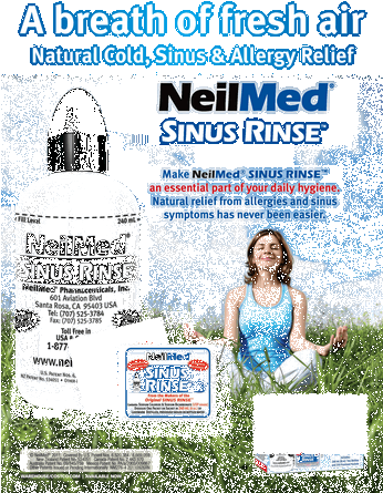 Neil Med Sinuflo Ready Rinse, 8 Ounces Bottle10-2018 (345x468), Png Download