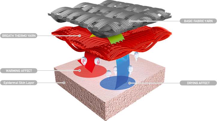 3 Features Of Breath Thermo - Mizuno Breath Thermo Beanies (724x404), Png Download