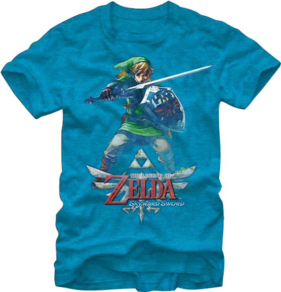 Skyward Sword And Link T-shirt - Mickey Goofy Donald Shirts (575x575), Png Download