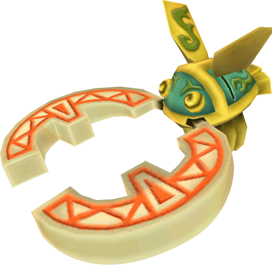 Hook - Zelda Skyward Sword Beetle (560x546), Png Download