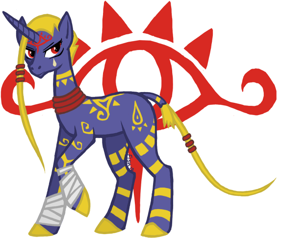Negativezerro, Impa, Ponified, Safe, Skyward Sword, - Cartoon (600x516), Png Download