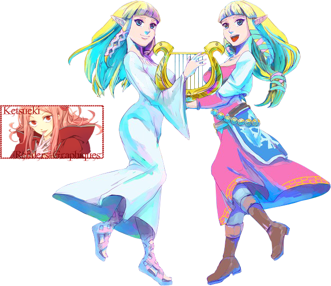 Renders - Zelda Skyward Sword Render (661x572), Png Download