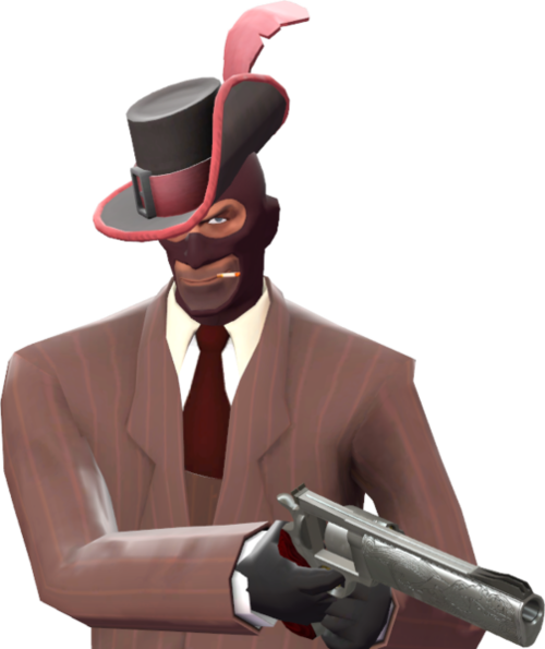 Team Fortress 2 Tips & Tricks - Kapelusz Szarmanckiego Kawalera (500x595), Png Download