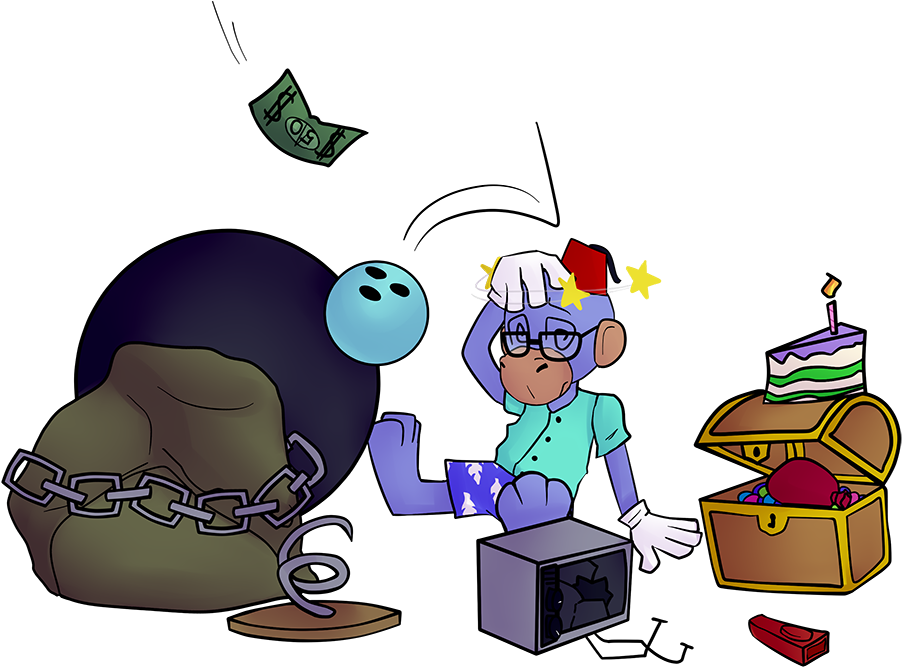 6 Apr - Toontown Corporate Clash Gags (960x680), Png Download
