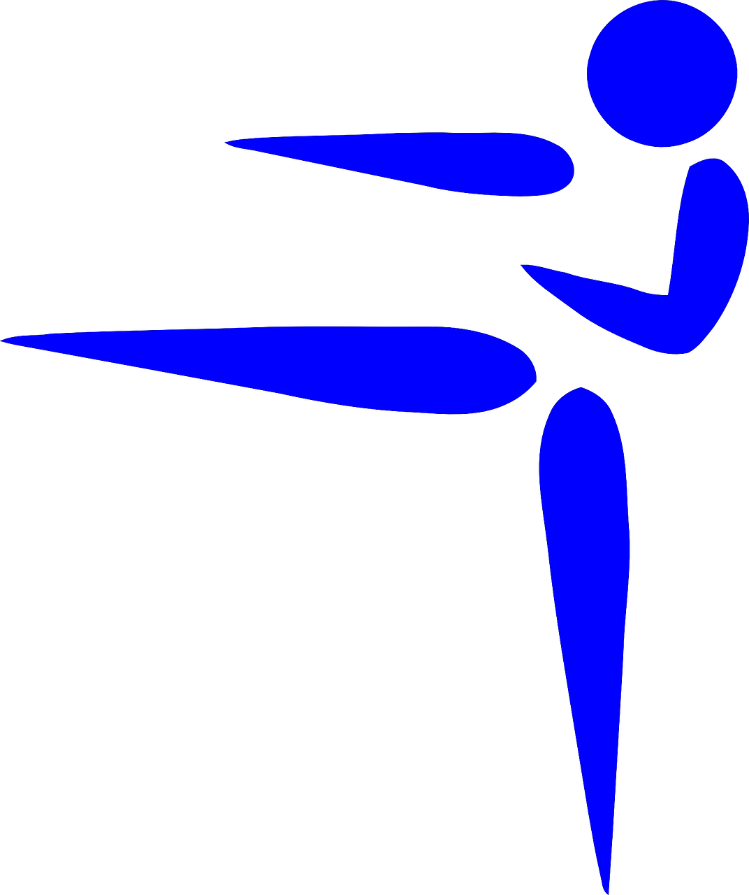 Dance, Icon - Self Defense Stick Figure (1072x1280), Png Download