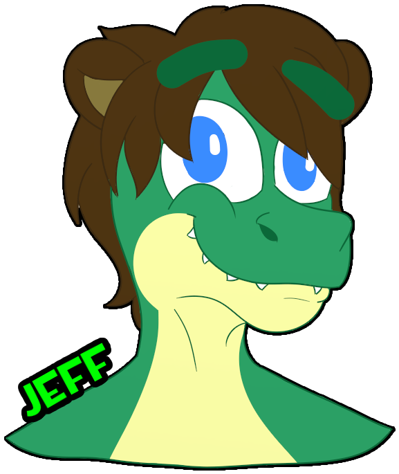Ottegator In Toon Town - Cartoon (800x800), Png Download