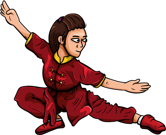 Kung Fu - Women - Woman (800x618), Png Download