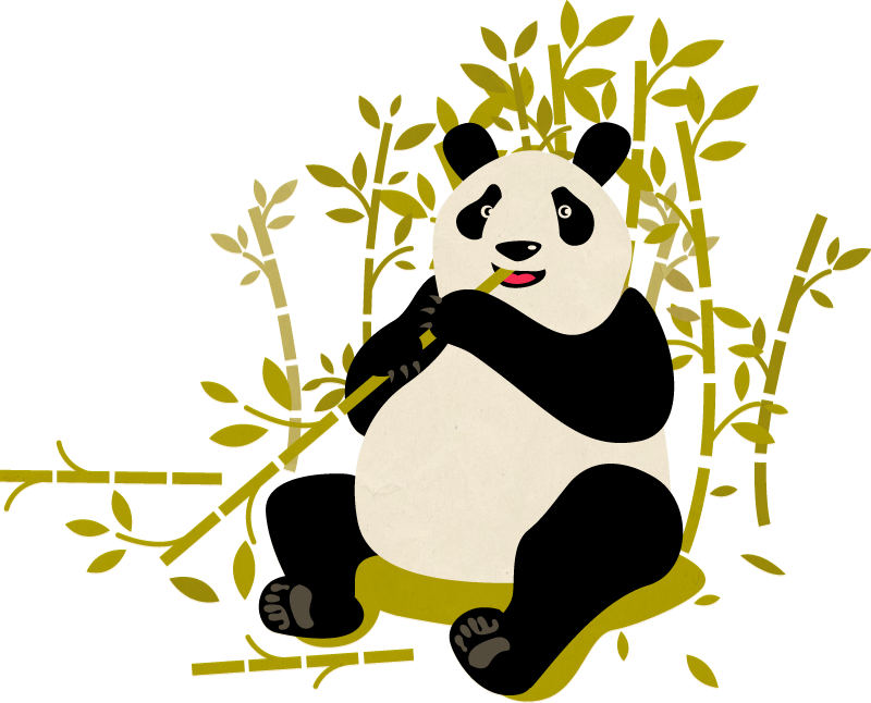 Panda Still - Giant Panda (800x646), Png Download