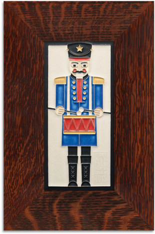 Tile In 2-inch Oak Park Frame - Blue (480x480), Png Download
