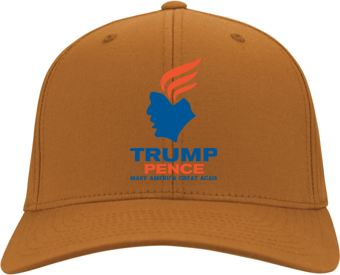Trump Pence For President Twill Cap - Port & Co. Twill Cap - Texas Fball (1155x1155), Png Download