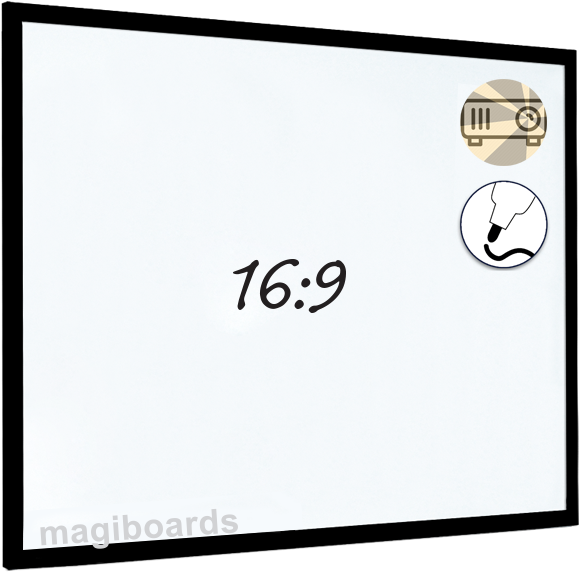 Semi Matt Projection Whiteboards - Whiteboard (600x600), Png Download