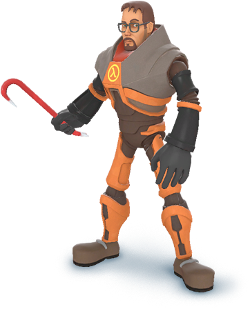 Tf2 Freeman - Team Fortress 2 Gordon Freeman (420x500), Png Download