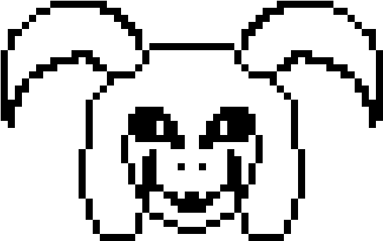 Asriel Dreemurr Face - Pixel Art (720x400), Png Download