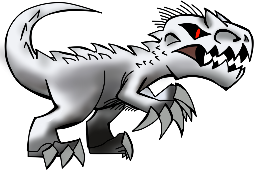 Untamable King By Turb0s0ic333 - Indominus Rex (1024x740), Png Download