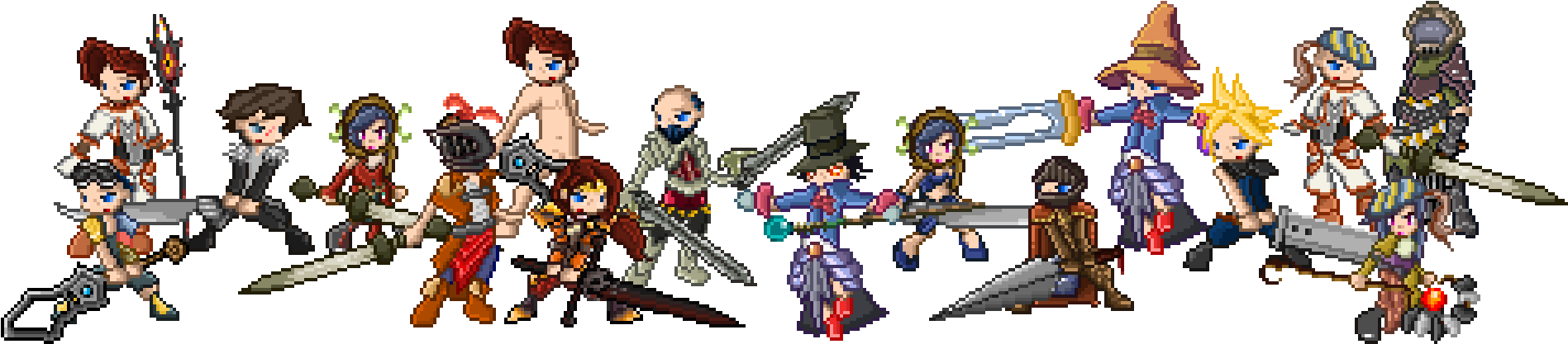 User Posted Image - Character Pixel Generator Online (1920x533), Png Download