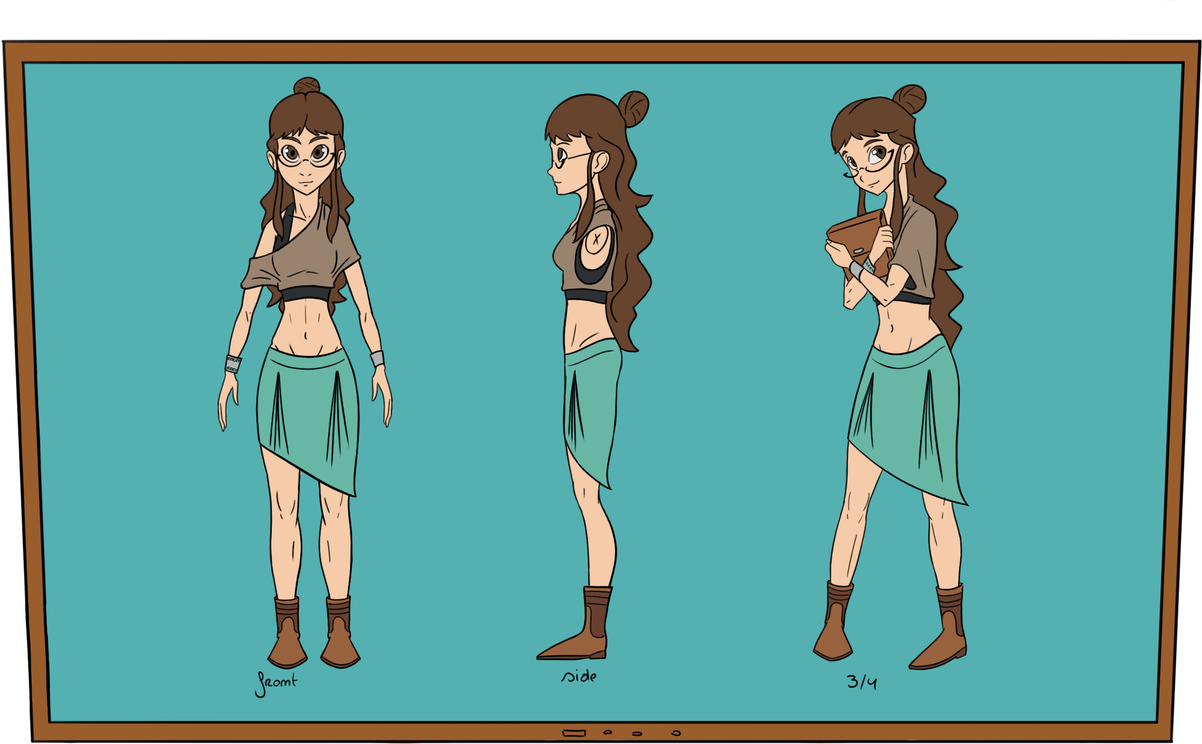 The Character And His / Her Accessories Are Recognizable - Cartoon (3840x2160), Png Download