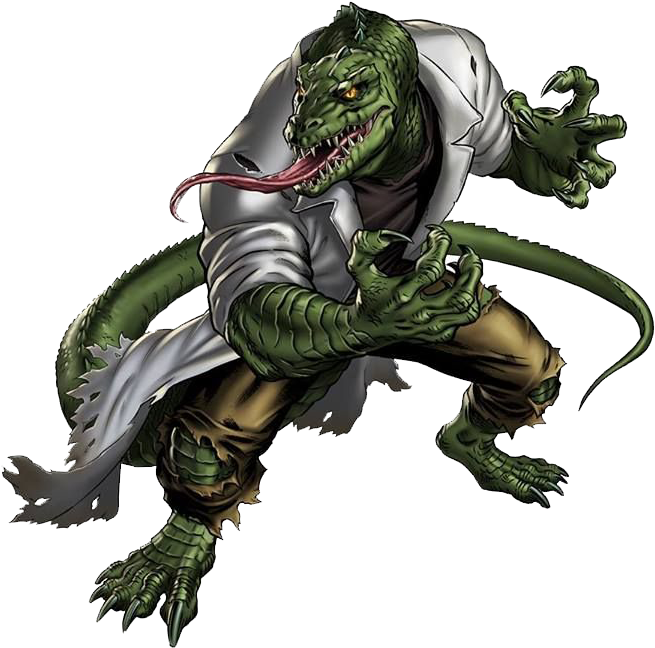 No Caption Provided - Lizard Marvel (720x667), Png Download