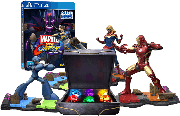 1 Of - Marvel Vs Capcom Infinite Collector's Edition (600x600), Png Download