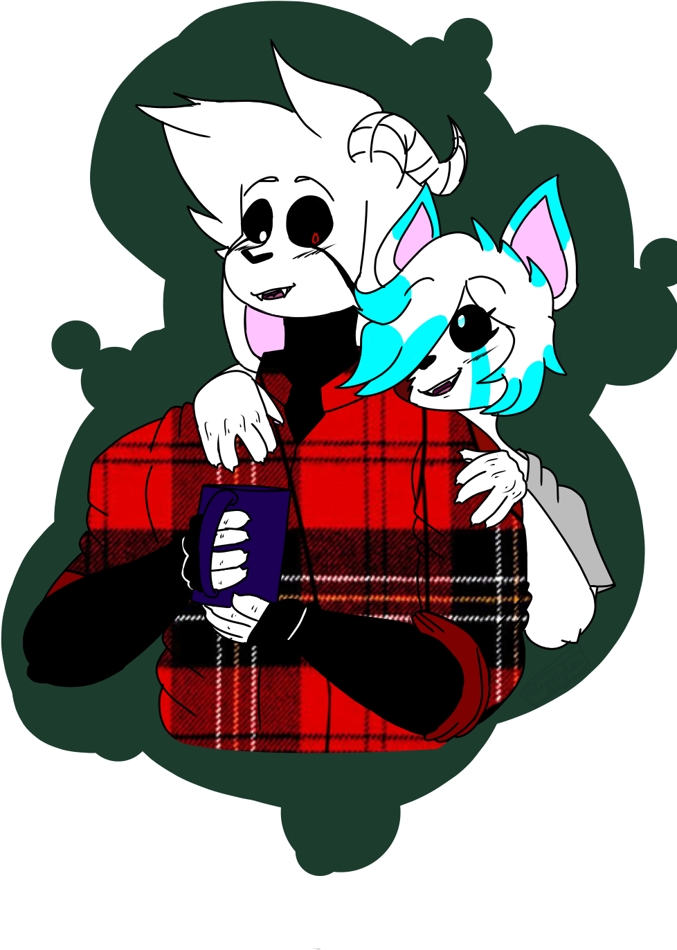 Requested By Anon Okokokok I Know You Requested Vamp - Cartoon (1000x1414), Png Download