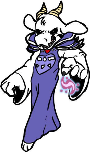 Asriel - Flowey (300x500), Png Download