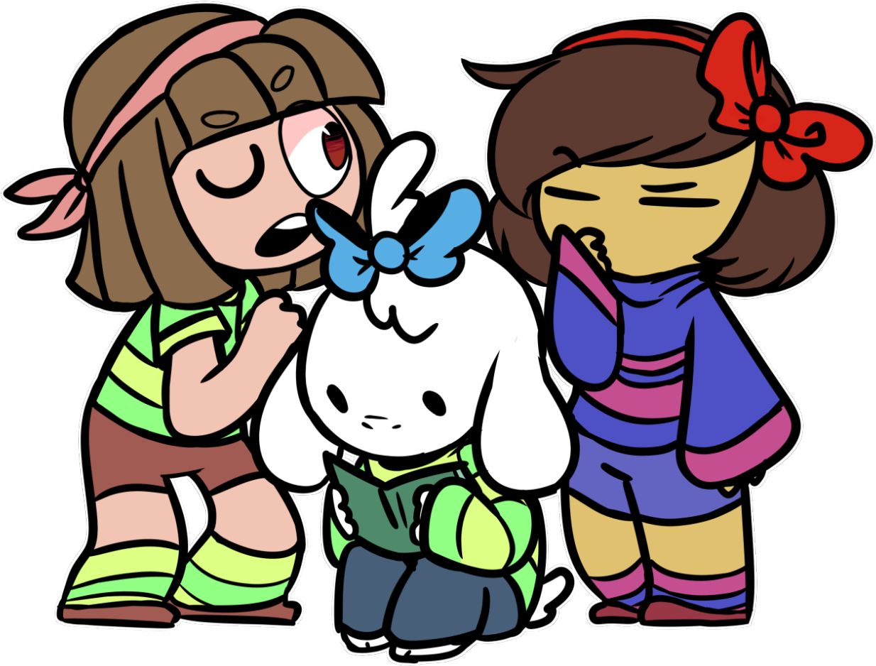 We Thought Asriel Needed To Look Cute Too, So He's - Film (1280x982), Png Download