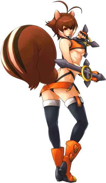Blazblue Continuum Shift This Thread Is The White Void - Blazblue Continuum Shift (388x599), Png Download