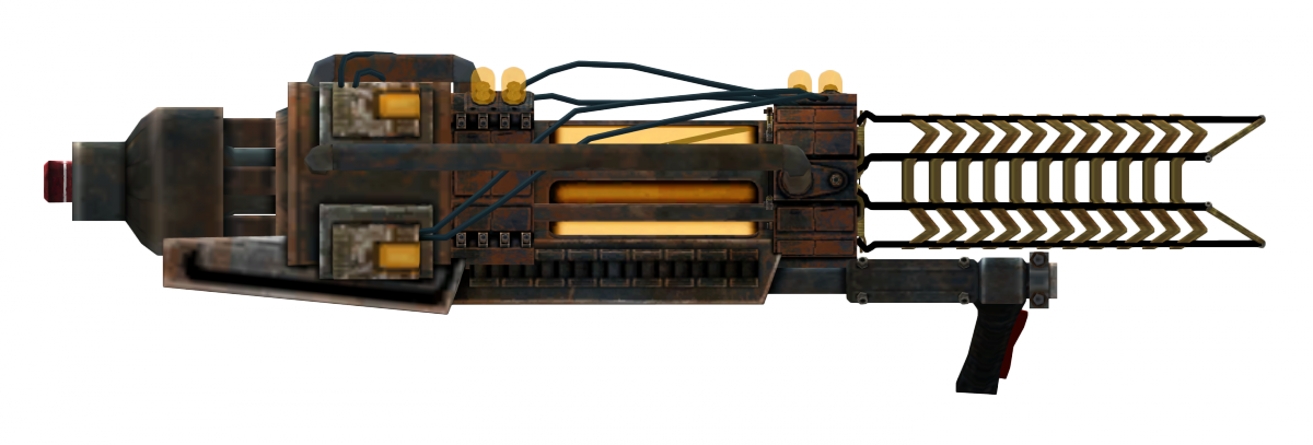 The Vault Fallout Wiki - Fallout 4 Laser Cannon (1200x407), Png Download