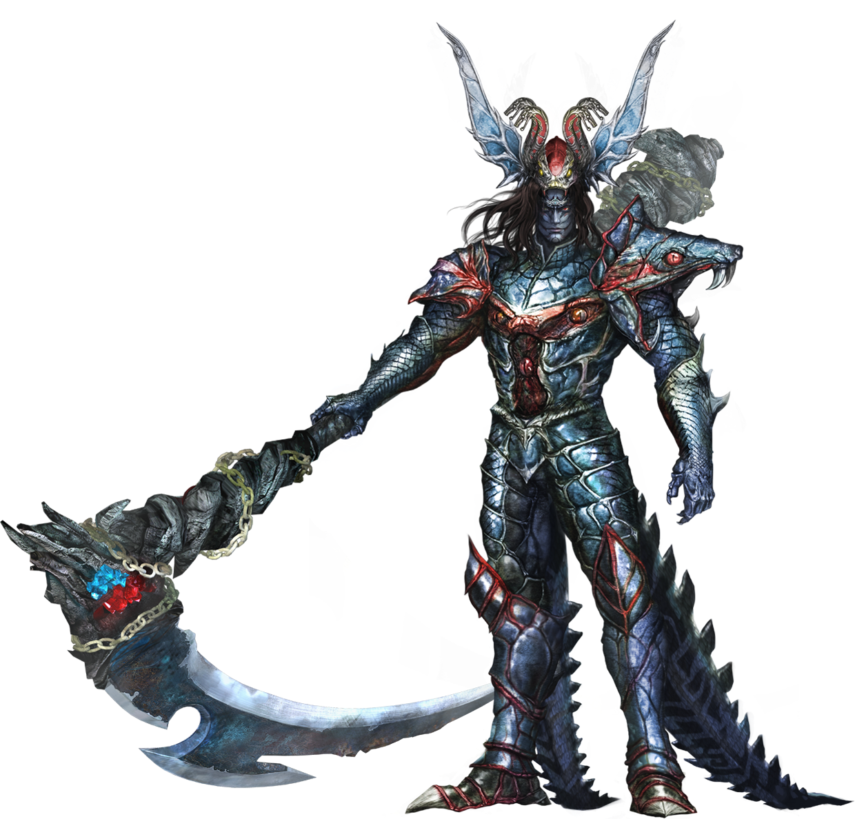 Karna Itu Karakter Yang Paling Keren Gayanya, Yaitu - Orochi Warriors (1240x1188), Png Download