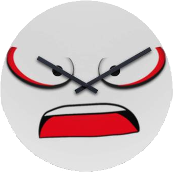 Ghastly Profile Pic Clocks 11" Round Wall Clock - Clock (404x480), Png Download