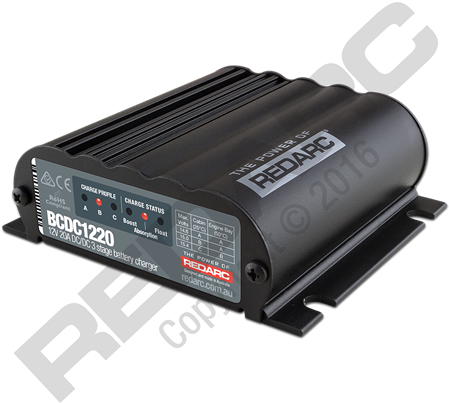 20a In-vehicle Dc Battery Charger - Redarc 20a In-vehicle Dc Battery Charger (450x450), Png Download