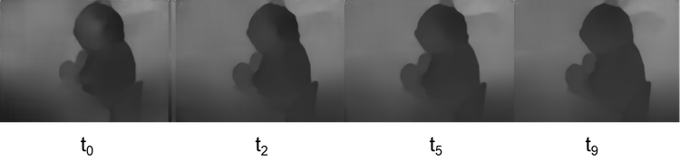 An Example Of The Small-baseline Refinement Using Lstm - Photograph (750x178), Png Download