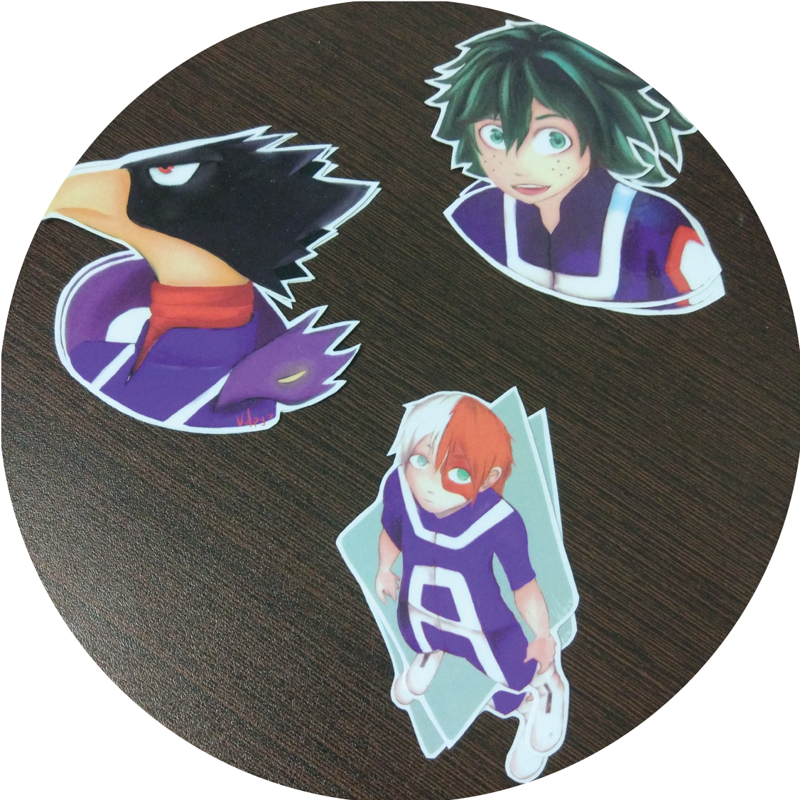 Boku No Hero Academia Stickers - Cartoon (1241x1230), Png Download
