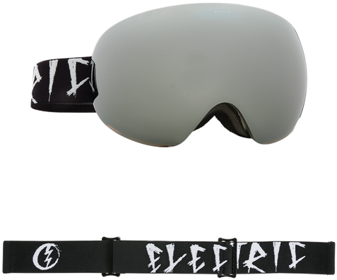 Electric Eg3 Thrasher Goggle - Electric Black Egv Snowboarding Goggles | Snow 2018 (500x439), Png Download