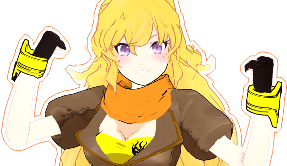 Yang Xiao Long - Yang Pajamas (1024x538), Png Download