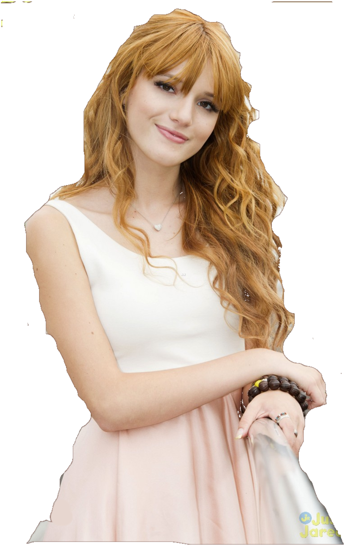 Bella Thorne Iphone 6 Plus Case (wht Dress) (730x1095), Png Download