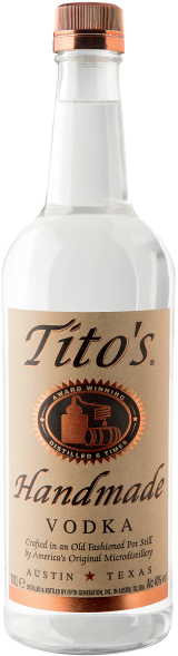 Download Tito's Handmade Vodka - Tito's Handmade Vodka - 1 L Bottle ...