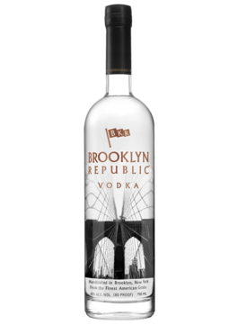 Brooklyn Republic Vodka 200ml - Brooklyn Republic Vodka 750ml (360x360), Png Download