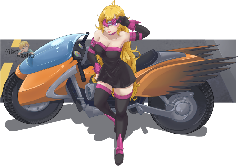Original) Loading Rider And Yang Xiao Long - Action Figure (1024x736), Png Download