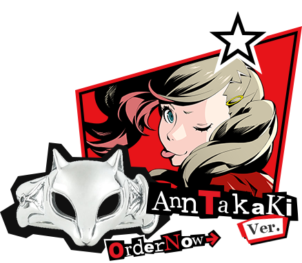 Ann Takamaki Ver - Persona 5 (438x382), Png Download