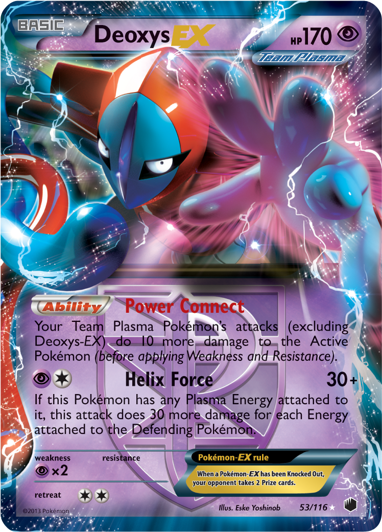 Speaking Of Which, Black & White - Pokemon Cards Deoxys Ex (819x1114), Png Download