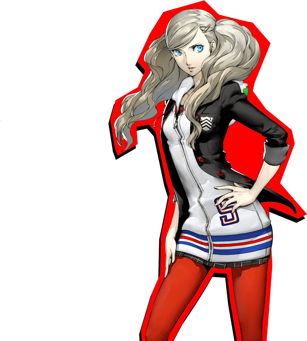 Ann Takamaki - Persona 5 Anne Takamaki Kaitou Cosplay Costume Red (1920x1200), Png Download