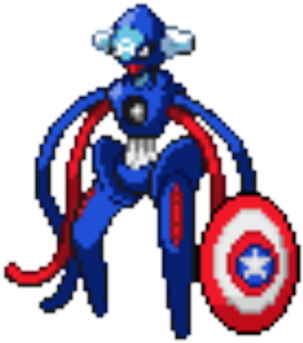 American Deoxys - Project Pokemon American Deoxys (420x420), Png Download