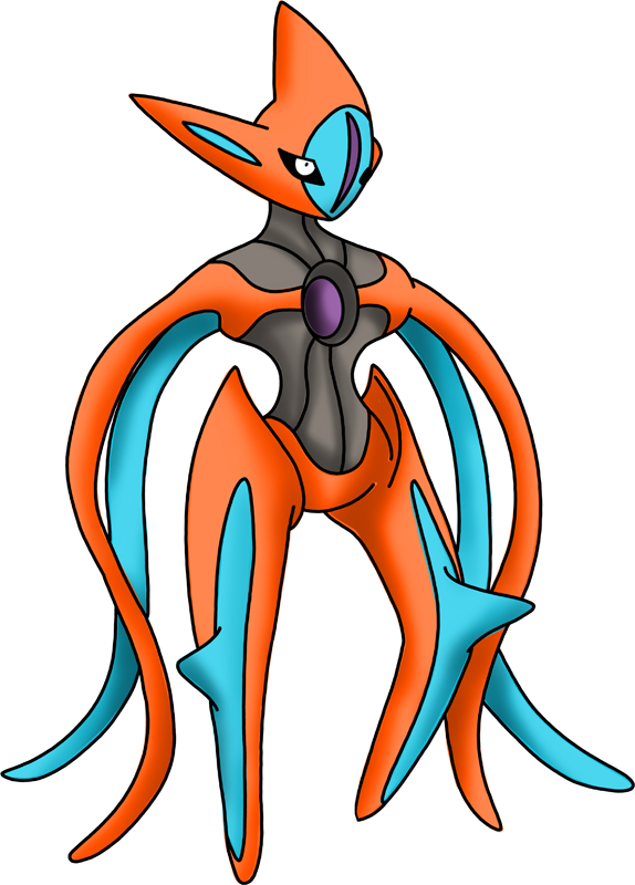 Shiny Deoxys Attack Pokédex (574x800), Png Download