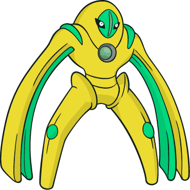 Now Imagine A Vacuum Cleaner Reinforced With Bricks - Shiny Deoxys Defense Form (371x371), Png Download