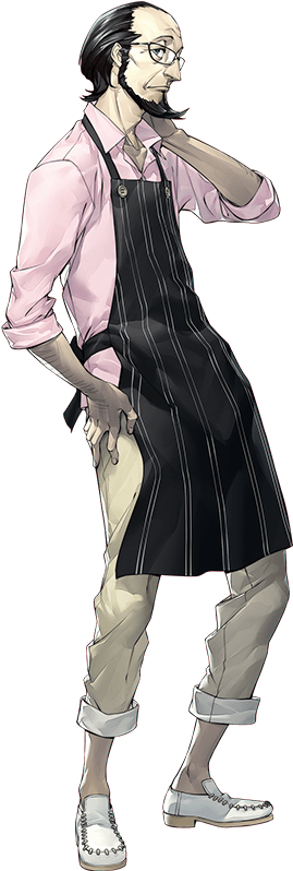 P5 Sojiro Sakura Confidant - Persona 5 Sakura Sojiro (343x797), Png Download