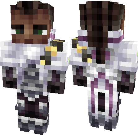 I Apologise For Not Uploading To Many Skins Recently, - Lucian Minecraft Skin (500x435), Png Download