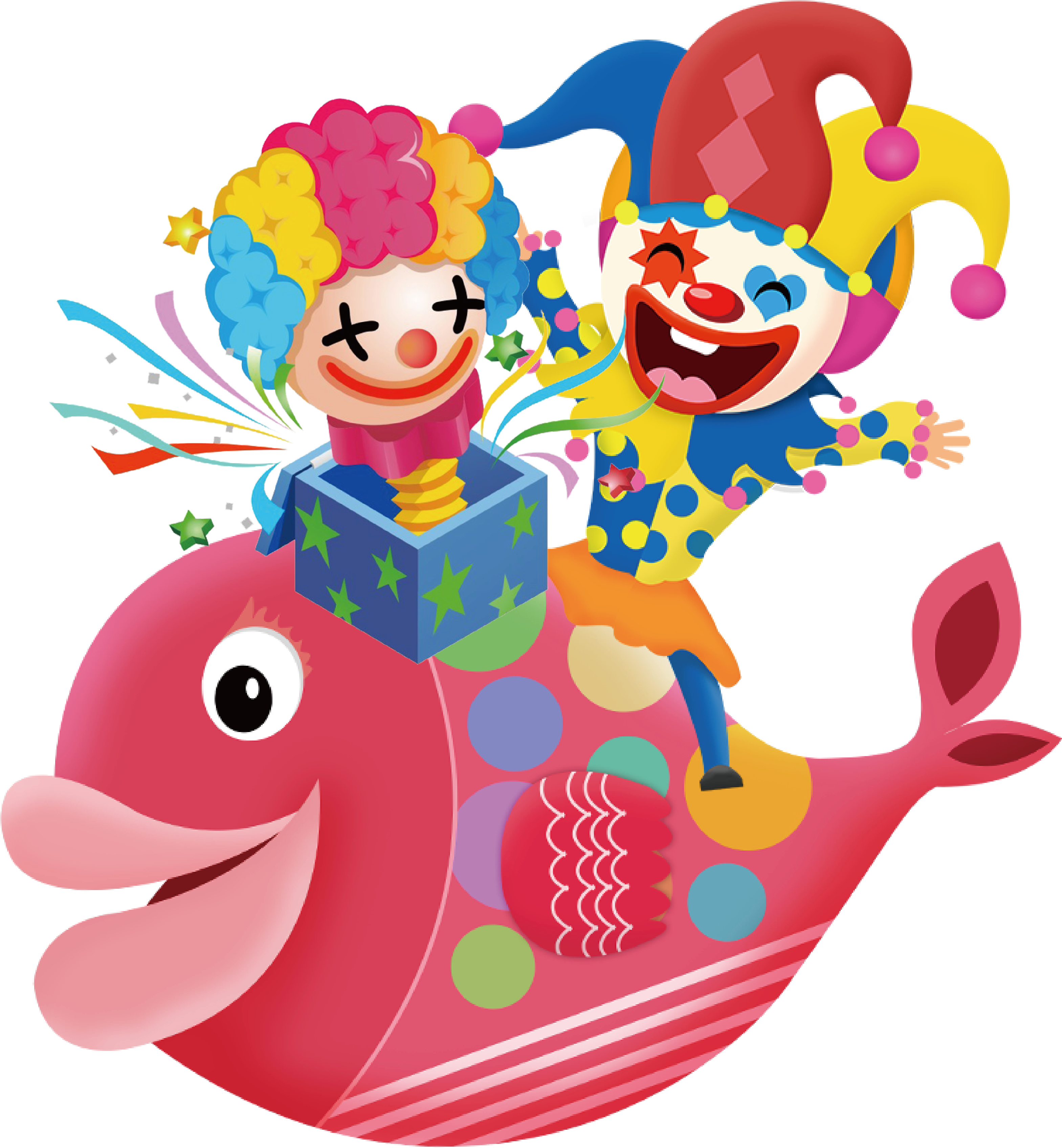 April Fools Day Clown Funny - Illustration (4168x4168), Png Download